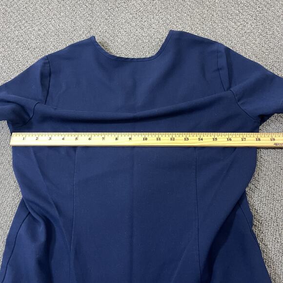 Figs Technical Collection Scrub Shirt Womens XS Blue Medical - Picture 7 of 9